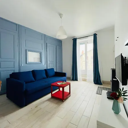 Apartment Dnn - Modern 1 Bedroom Center - Free Wifi And Parking - Near Lyon, Vichy, Clermont Thiers